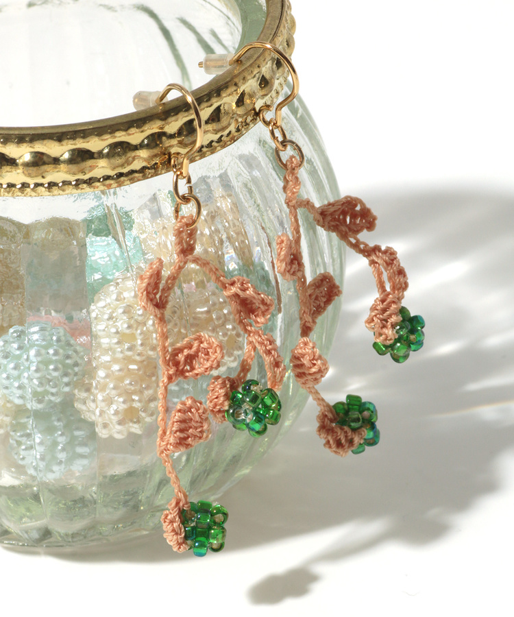 チチカカ |刺繍ビーズピアス