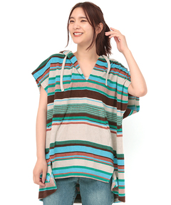 チチカカ |パイルマルチボーダープルオーバー