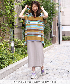 チチカカ |パイルマルチボーダープルオーバー