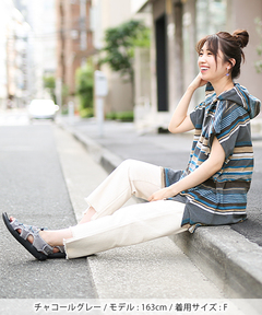 チチカカ |パイルマルチボーダープルオーバー