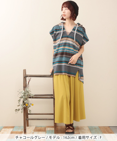 チチカカ |パイルマルチボーダープルオーバー