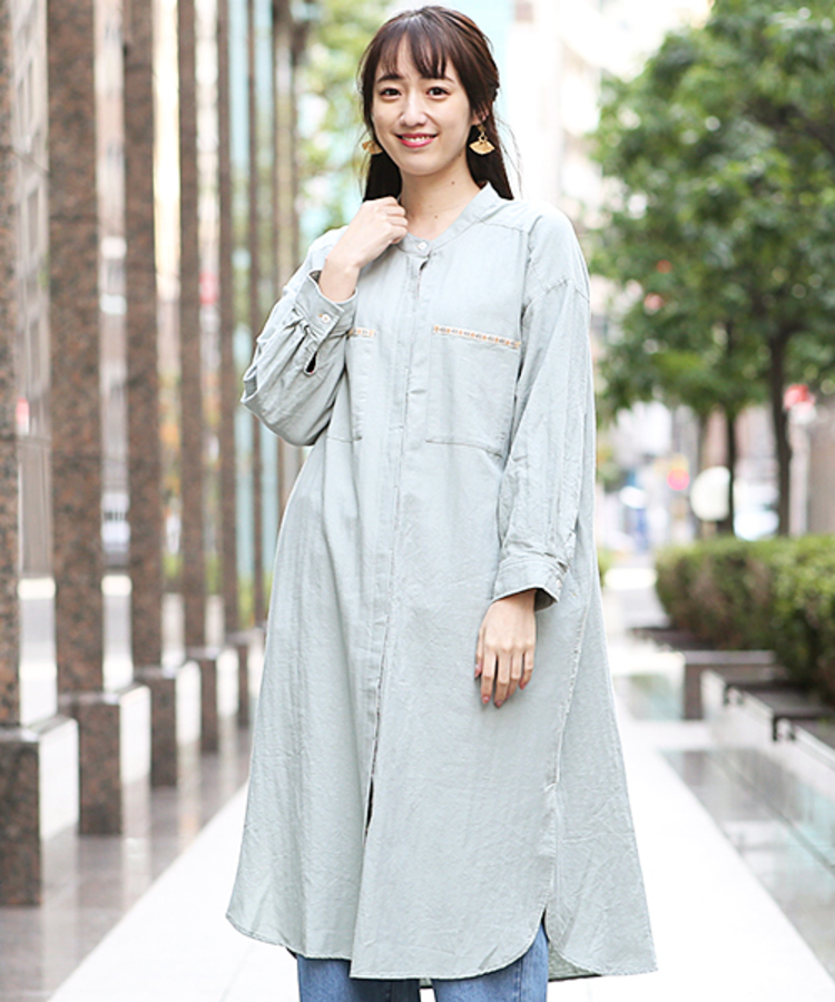 チチカカ |綿麻ワンピース(大きいサイズ)