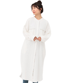 チチカカ |綿麻ワンピース(大きいサイズ)