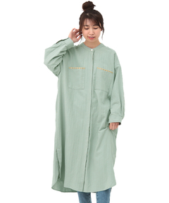 チチカカ |綿麻ワンピース(大きいサイズ)