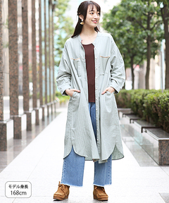 チチカカ |綿麻ワンピース(大きいサイズ)