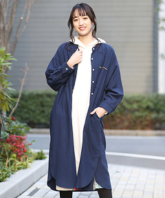 チチカカ |綿麻ワンピース(大きいサイズ)