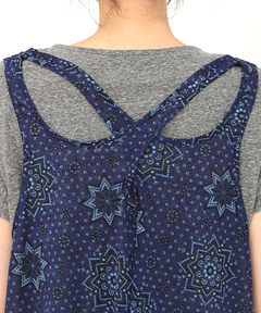 チチカカ |ドットサークルタンクワンピース(大きいサイズ)