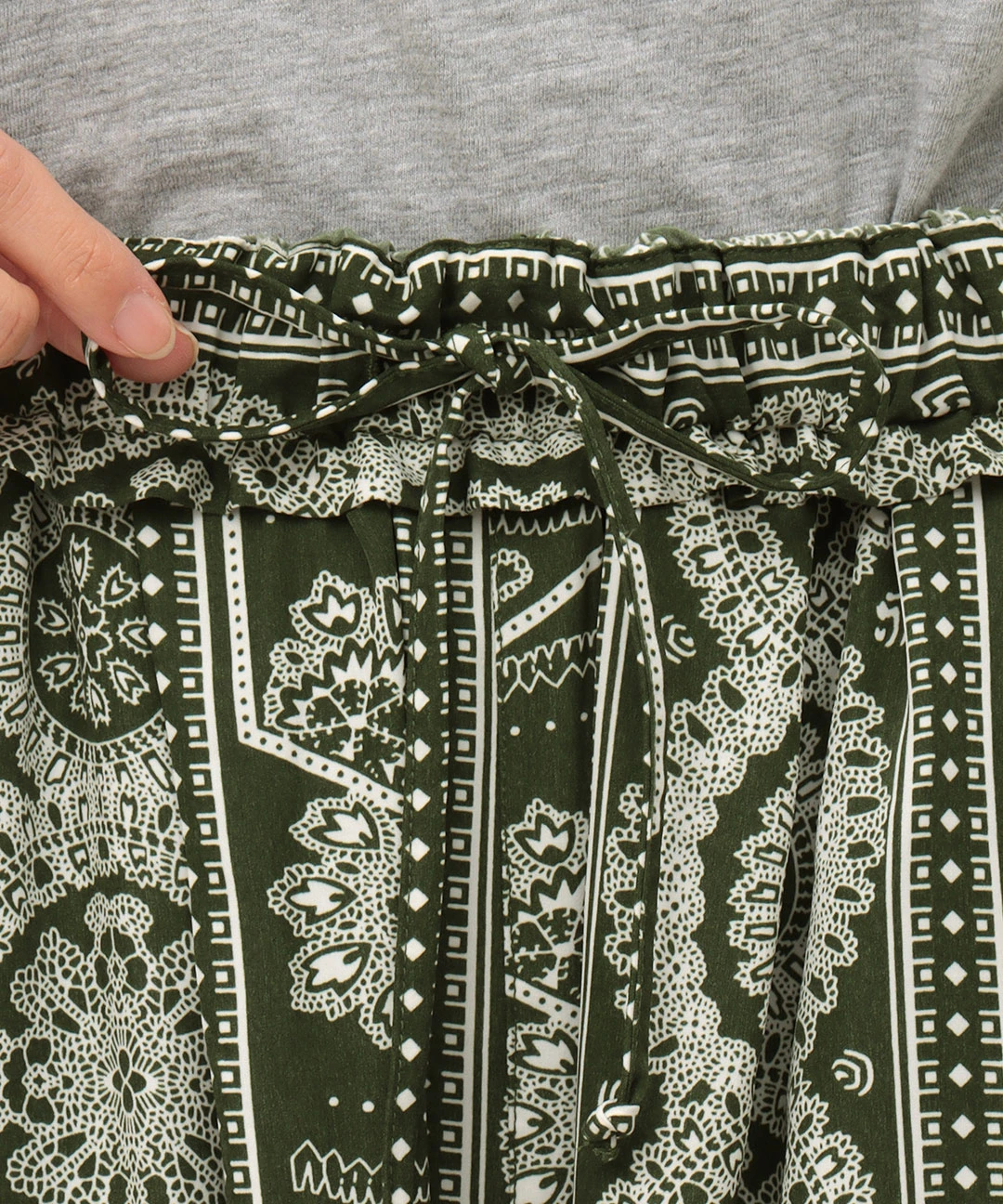 バンダナ柄エッグタックパンツ / パンツ | エスニックファッション