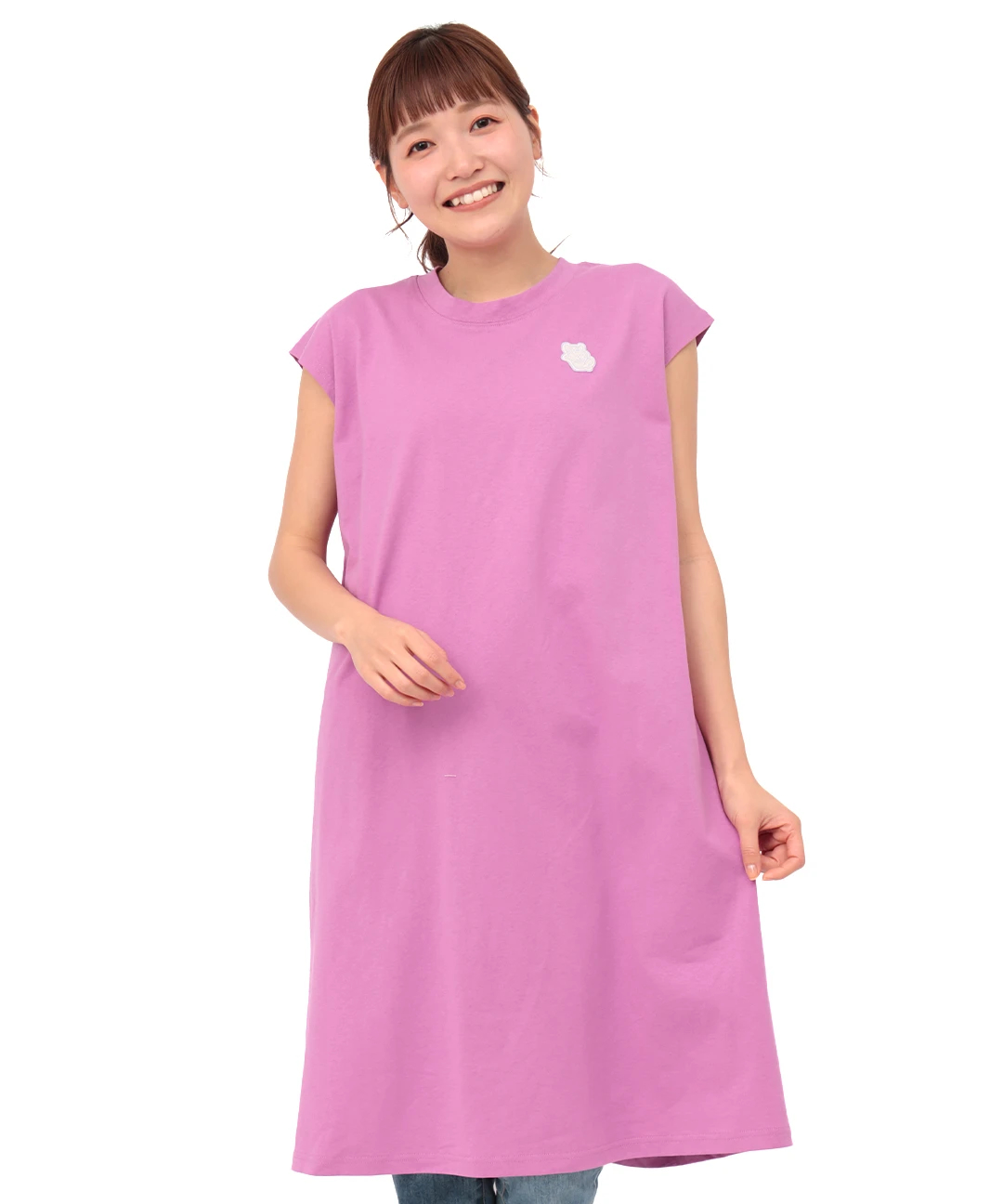 SATOKA ノースリーブ ワンピース　Mサイズ SATOKA ノースリーブ ワンピース Mサイズ