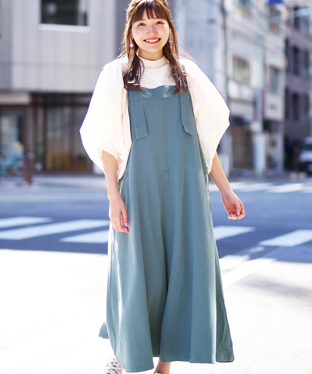 ジャンパースカート(大きいサイズ) 【3月2日(月)15時までの限定価格