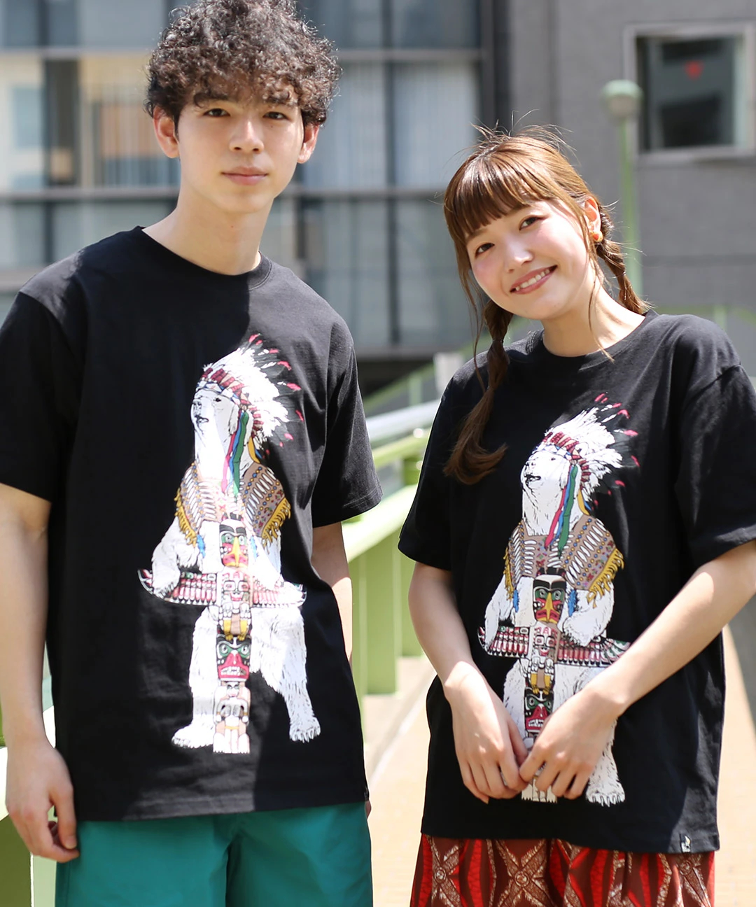 go slow caravan コラボ インディアンTシャツ / Tシャツ・カットソー