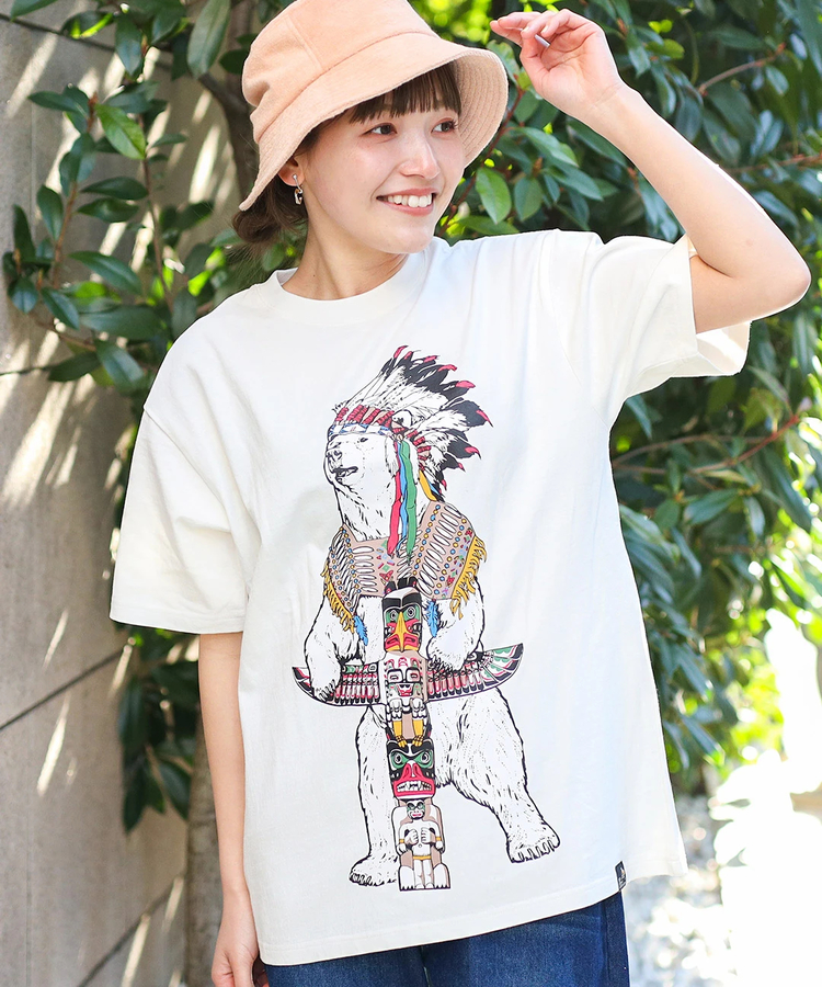 チチカカ |go slow caravan コラボ インディアンTシャツ