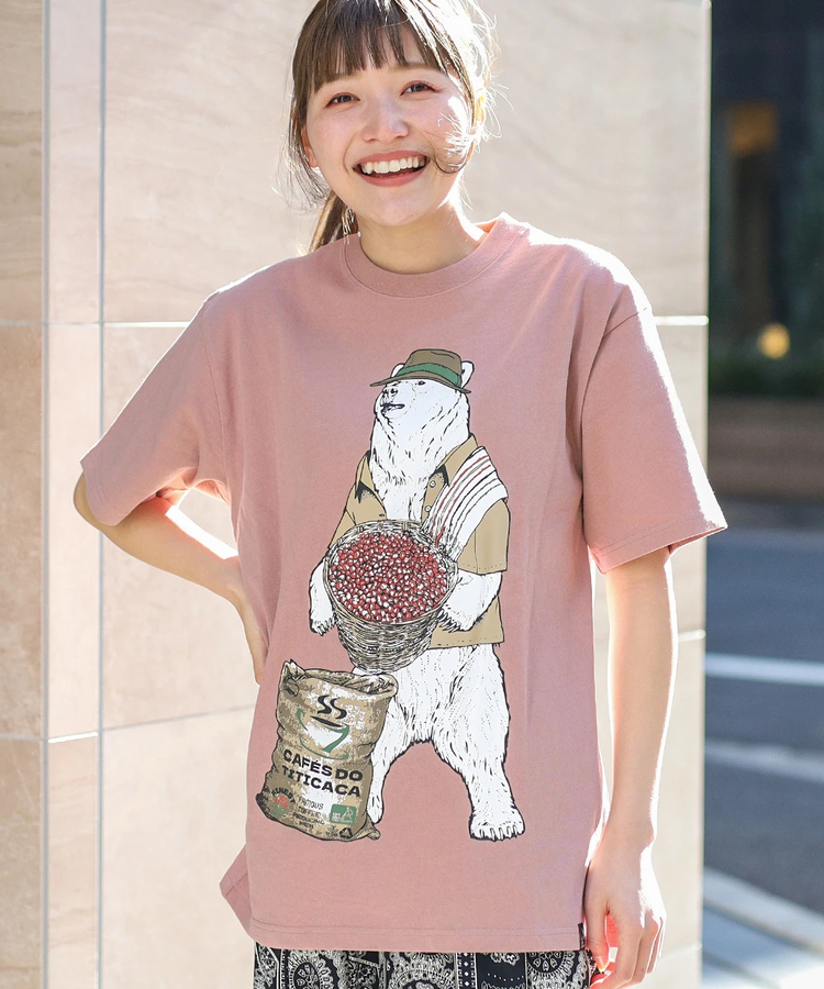 チチカカ |go slow caravan コラボ コーヒーTシャツ