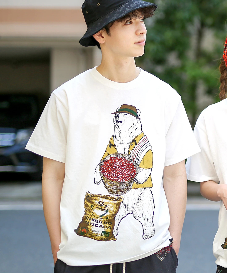 チチカカ |go slow caravan コラボ コーヒーTシャツ