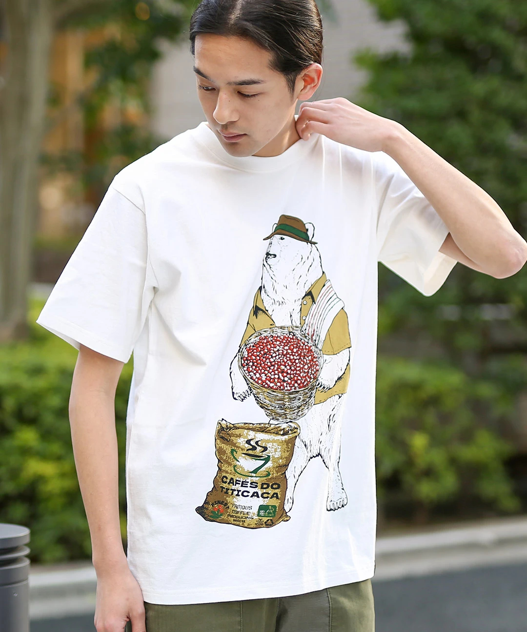 go slow caravan コラボ コーヒーTシャツ / Tシャツ・カットソー