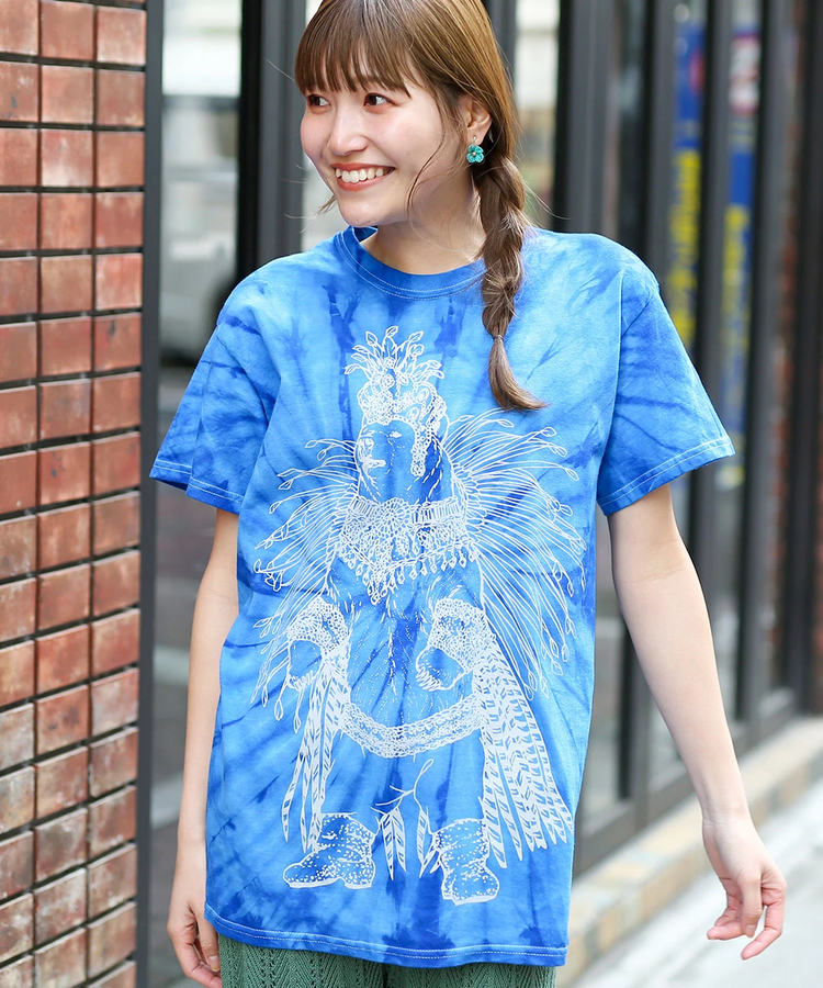 チチカカ |go slow caravan コラボ サンバタイダイTシャツ【5月12日(月)15時までの限定価格】