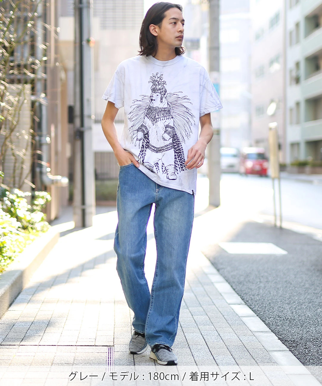 go slow caravan コラボ サンバタイダイTシャツ / Tシャツ・カットソー