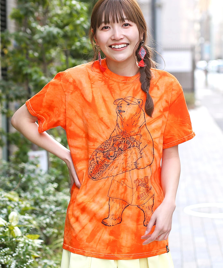 チチカカ |go slow caravan コラボ タコスタイダイTシャツ【WEB限定】