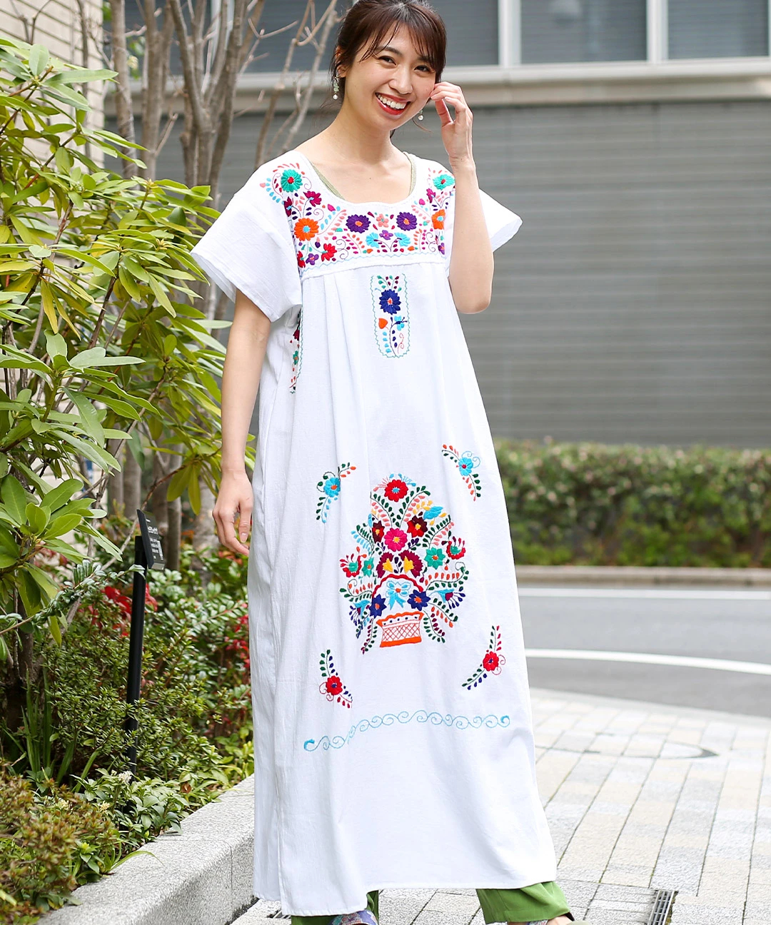 メキシコ刺繍ドレス【WEB限定】