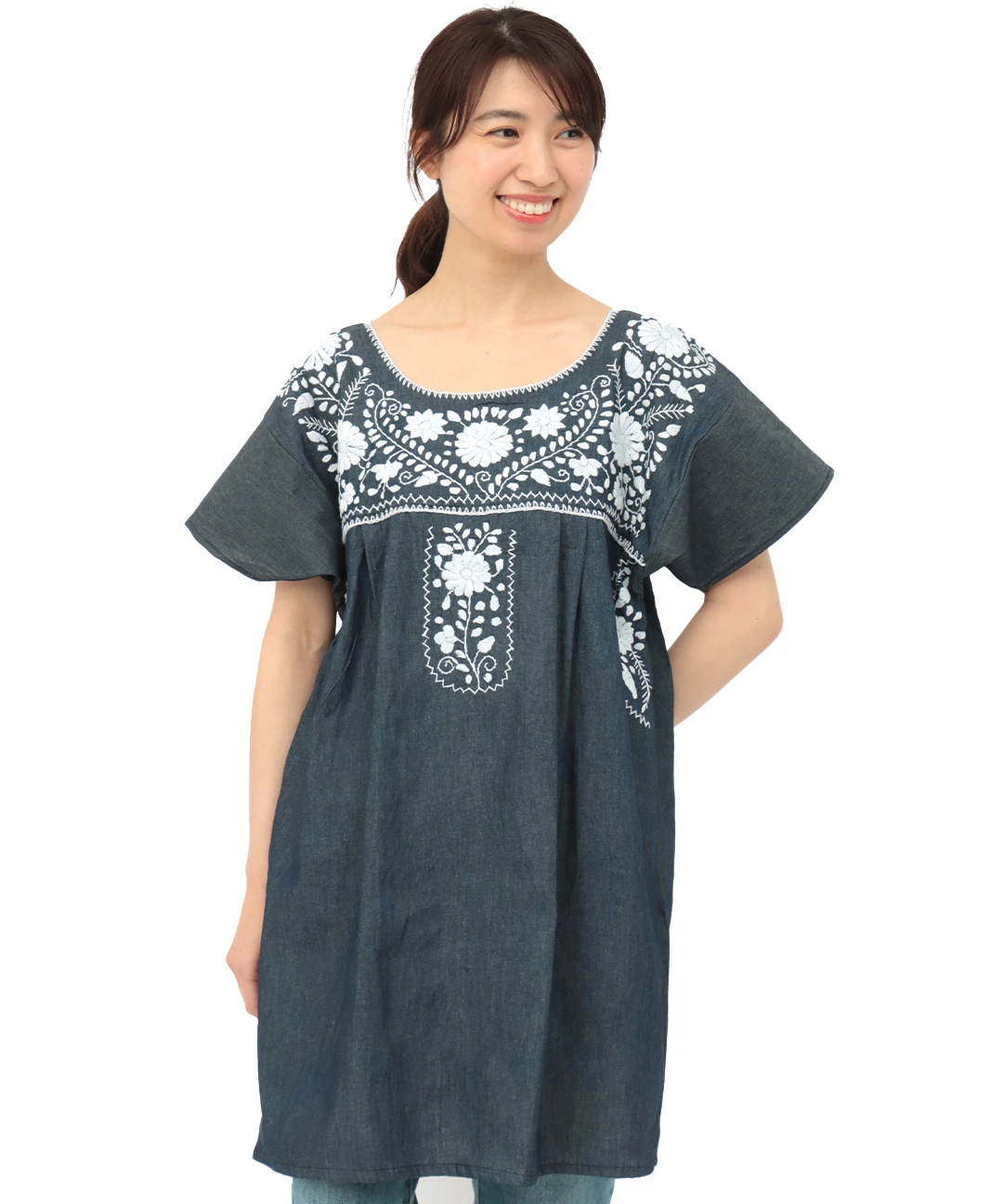 Freada（フリーダ）の「Freada/フリーダ インド刺繍ブラウス
