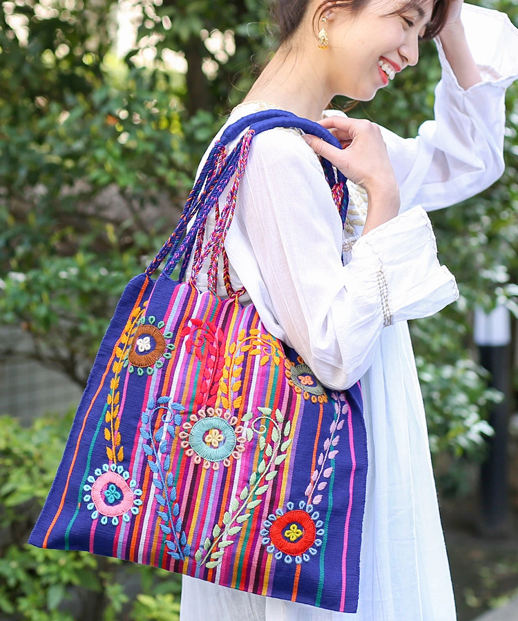 チチカカ |ロココ刺繍ハンモックバッグ【WEB限定】