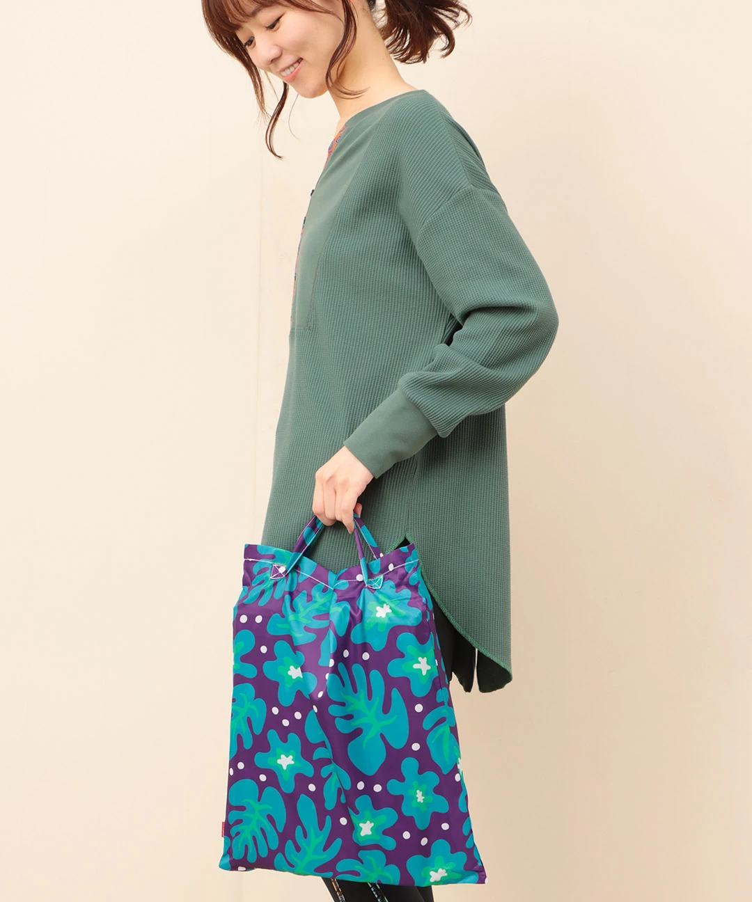 【美品・外装付】Manduka ヨガラグ Lunar Print 限定柄 折り畳みプリントヨガマット / ラグ・フロアマット | エスニック