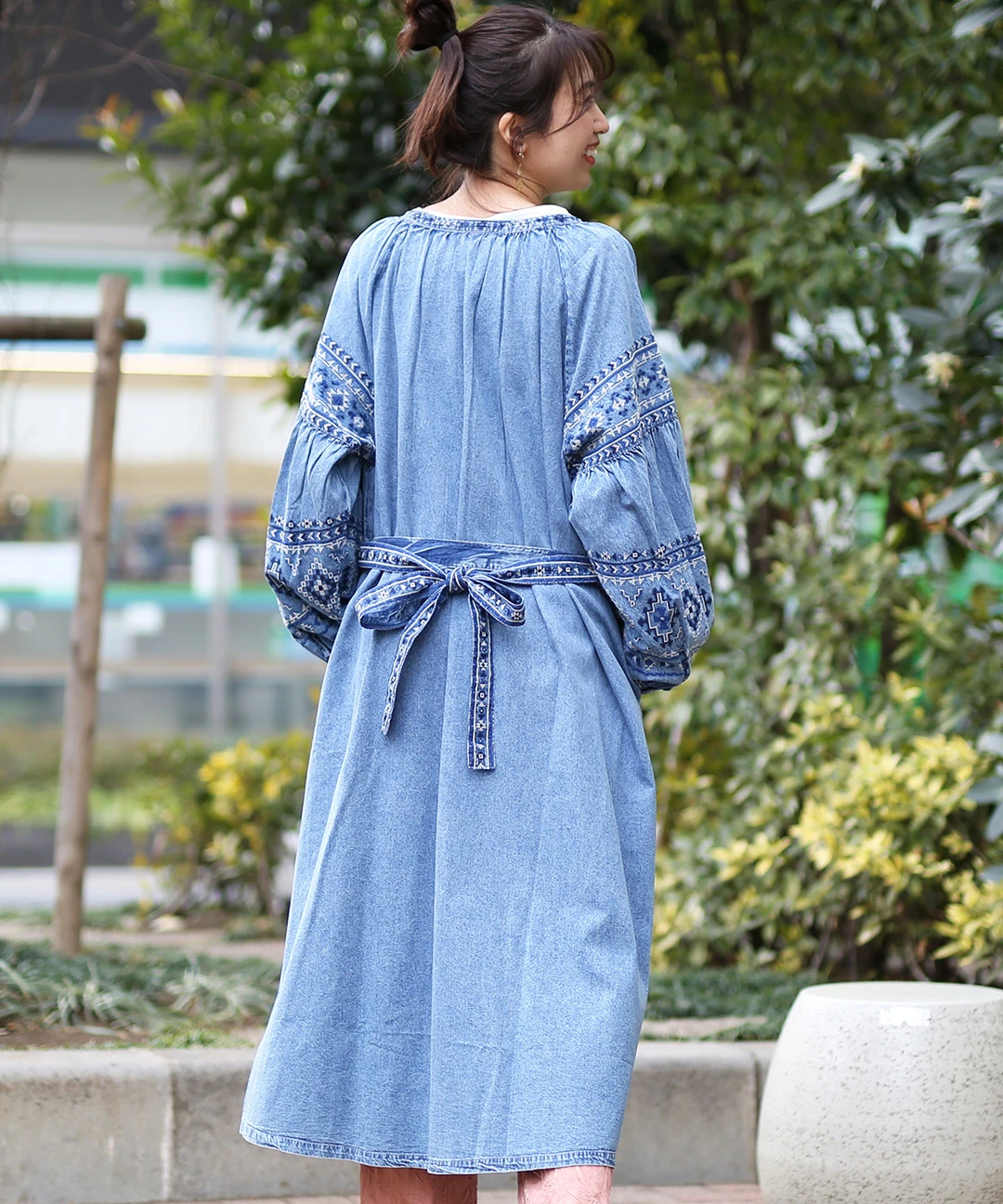 ナバホクロス刺繍ワンピース(大きいサイズ) / ワンピース | エスニック