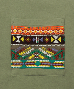 チチカカ |フェアトレードコットン ポケット刺繍ワンピース