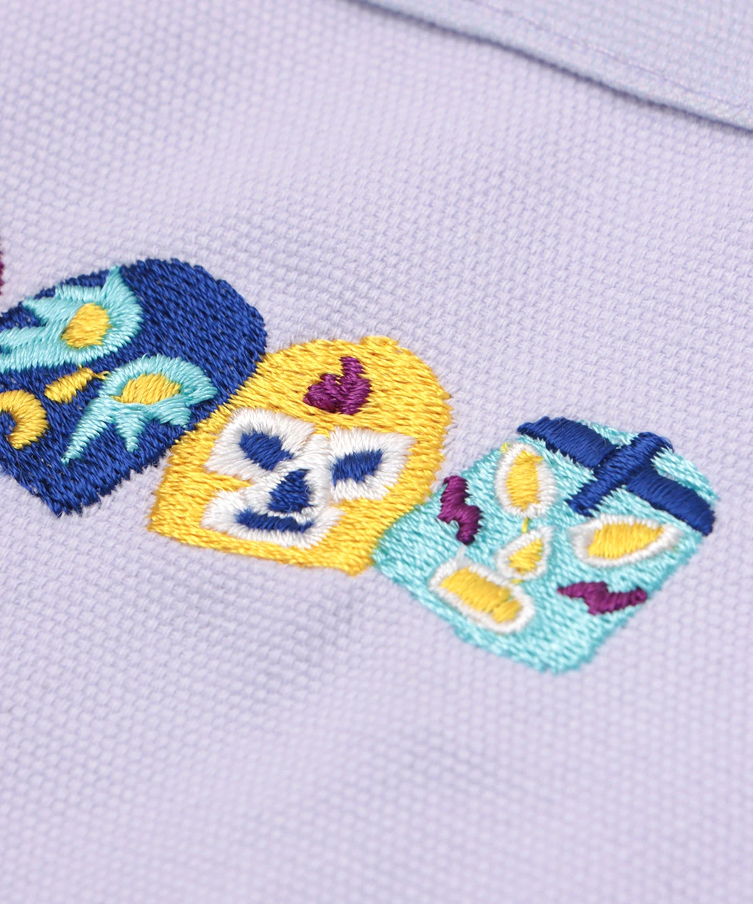 ルチャプリント&刺繍エプロン / エプロン | エスニック