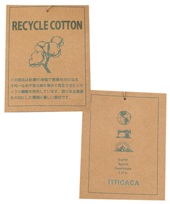チチカカ |リサイクル素材×キカプリントプルオーバー