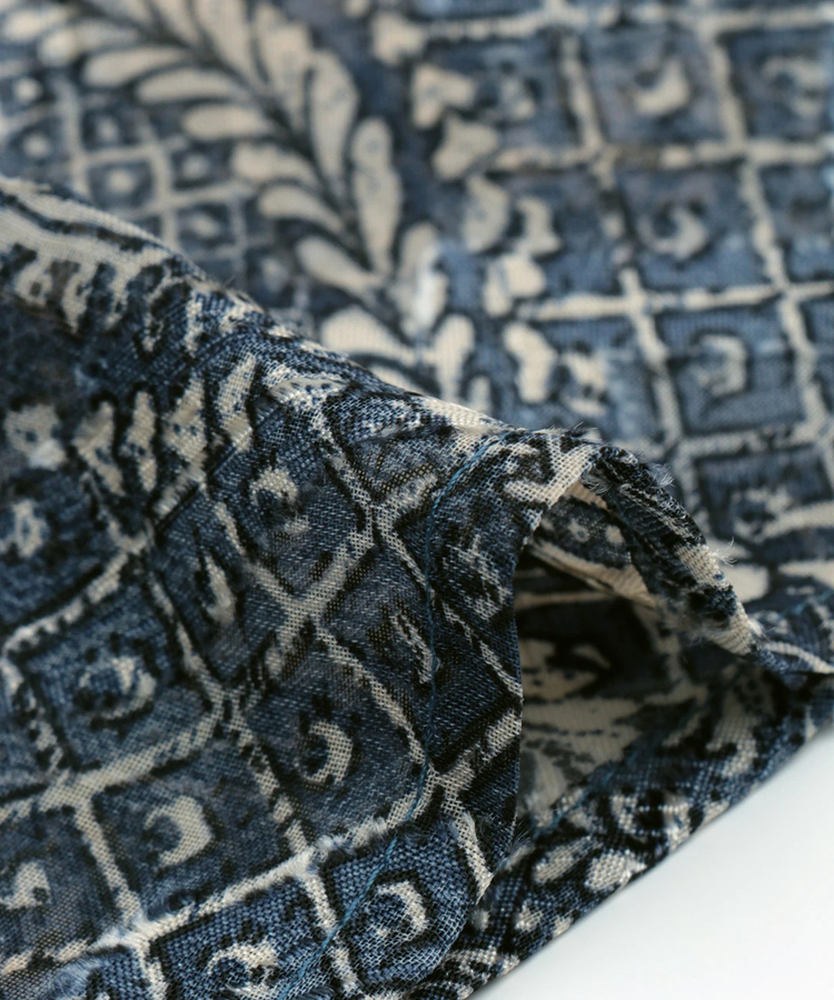 カットジャカードペイズリーワンピース / ワンピース | エスニック