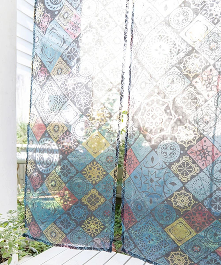 チチカカ |のれん ペルシャタイル【WEB限定】