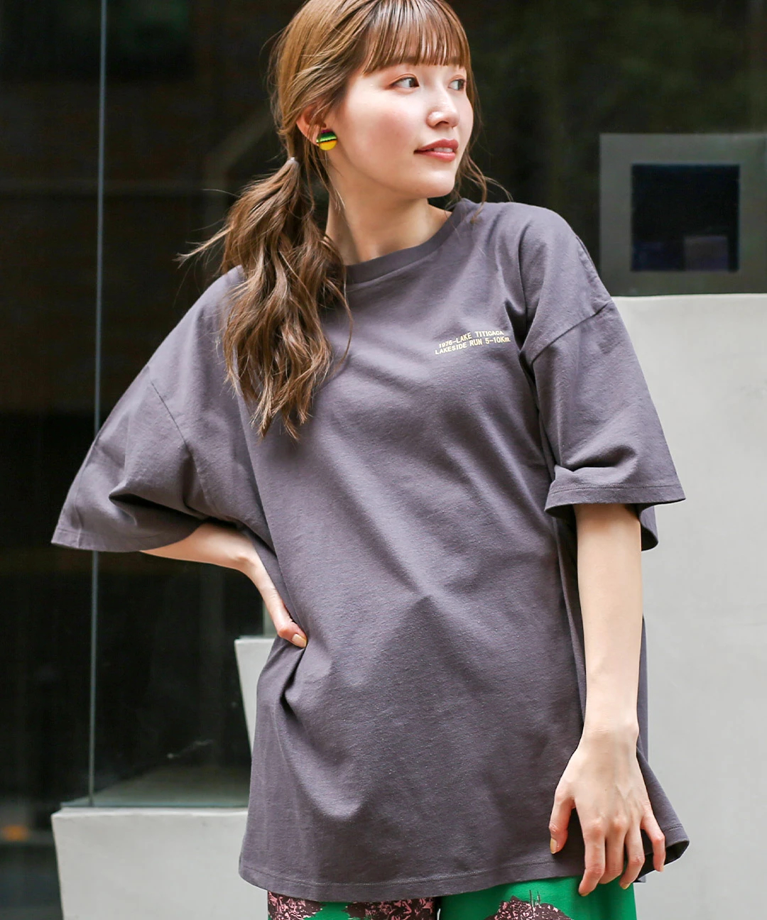 ちゃも EDWINコラボ ルチャマラソンTシャツ / Tシャツ・カットソー