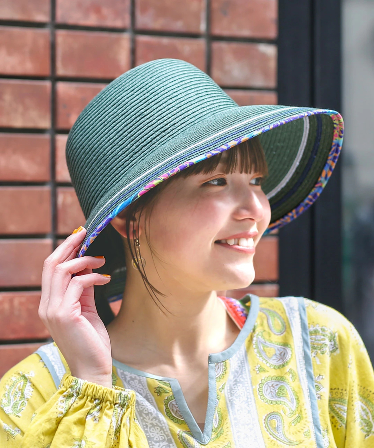 チチカカ |ブレード日よけつば広ハット