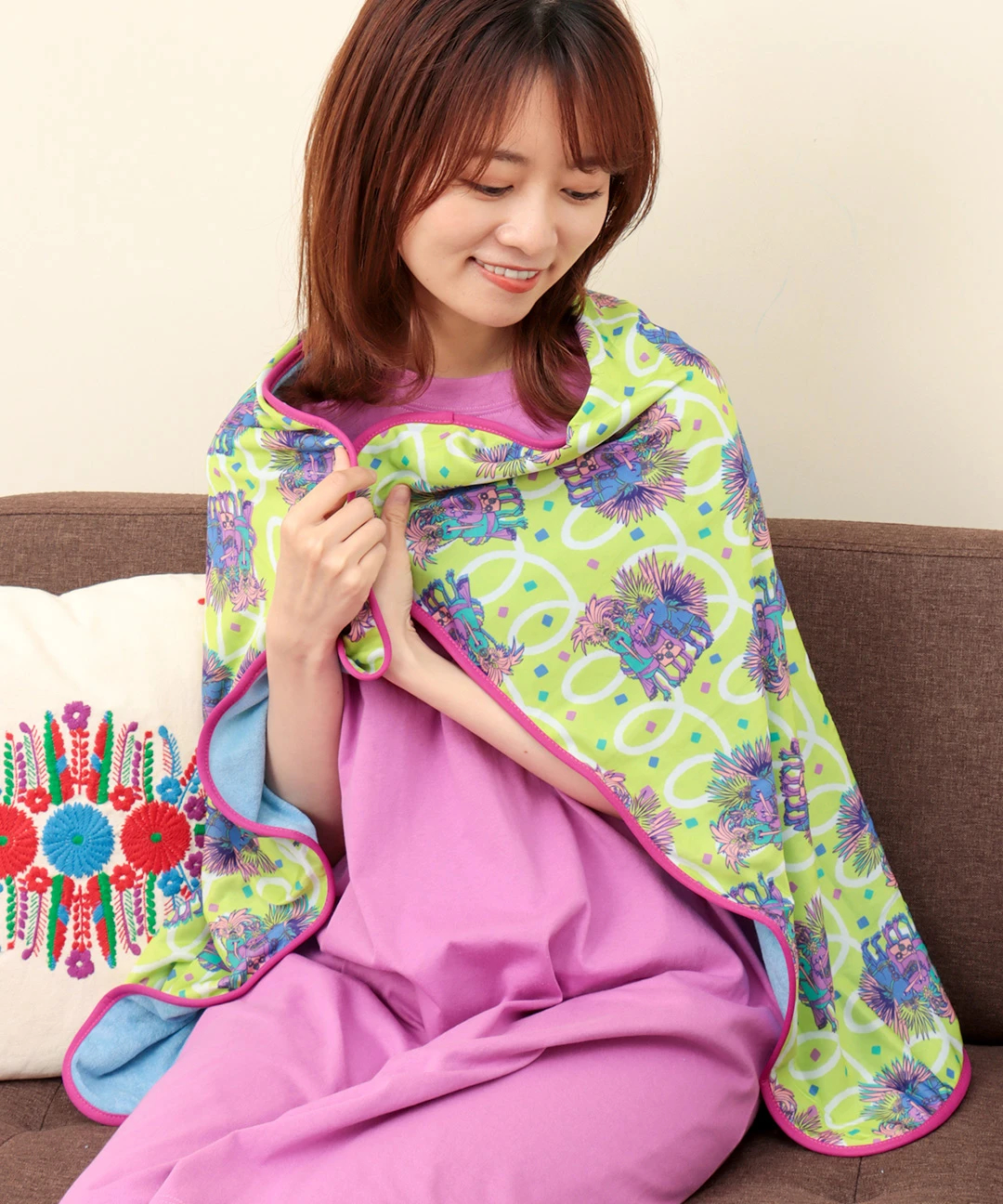 ハチドリオクウォッカ接触冷感ブランケット / ブランケット