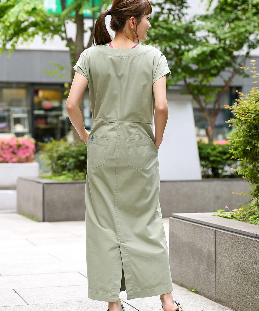 シャンブレーワンピース / ワンピース | エスニックファッション