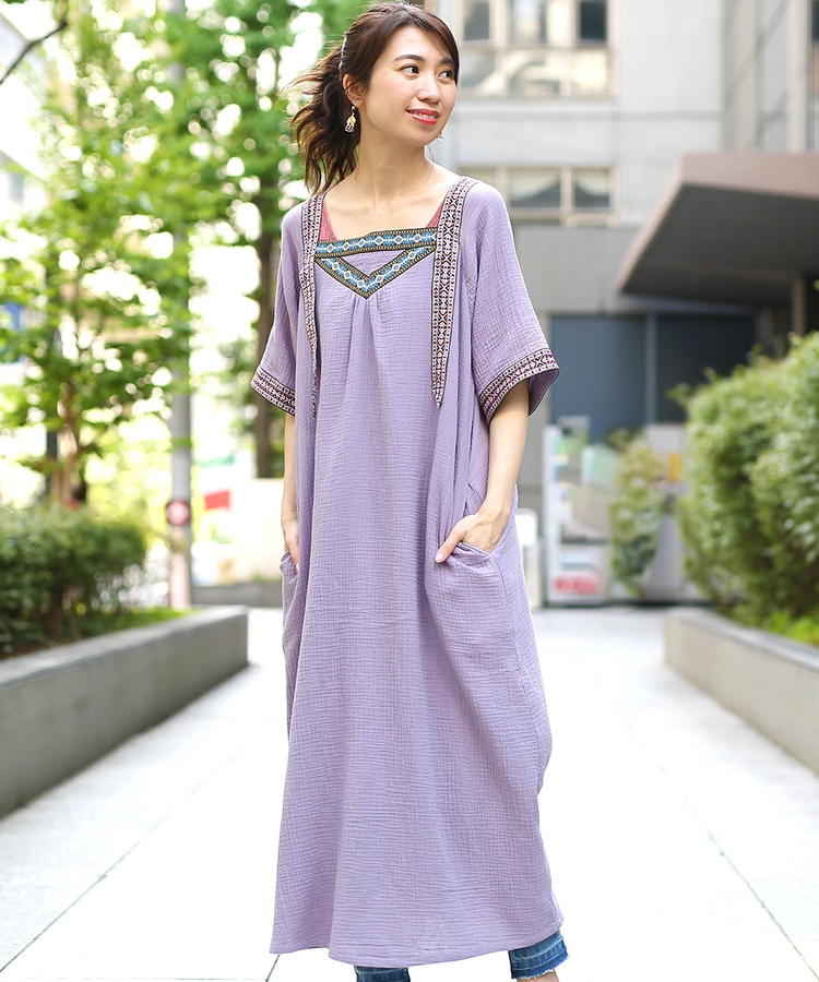 チチカカ |テープラインワンピース