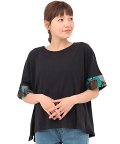 チチカカ |Shanti Shanti アフリカンプリントカットソー【WEB限定】