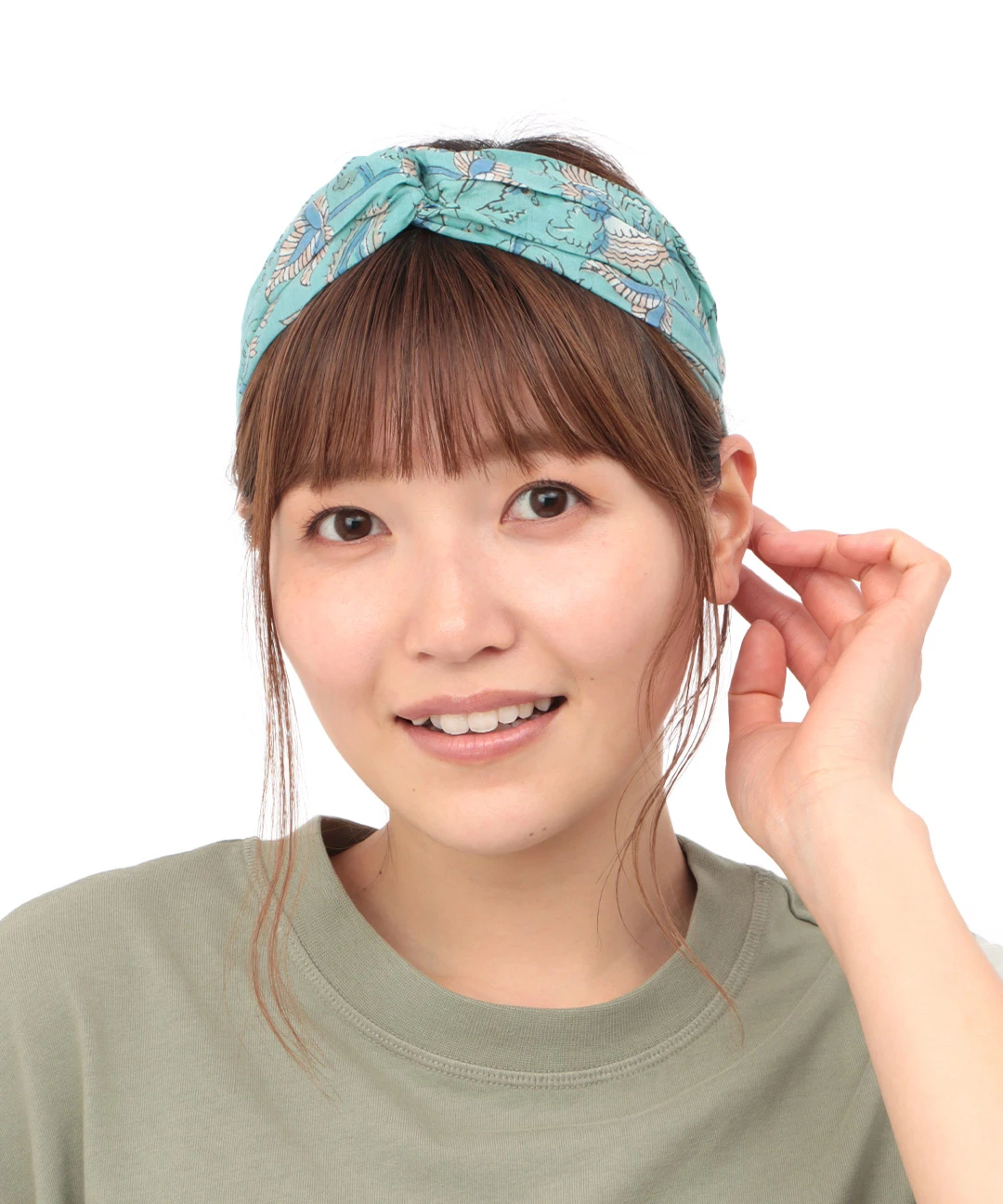 ブロックプリントヘアバンド / ヘアバンド | エスニック