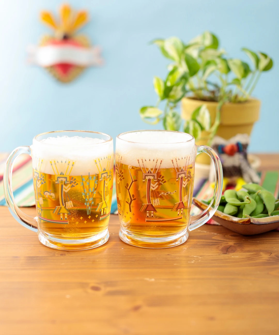 ビアグラス2点セット / 食器・カトラリー | エスニックファッション