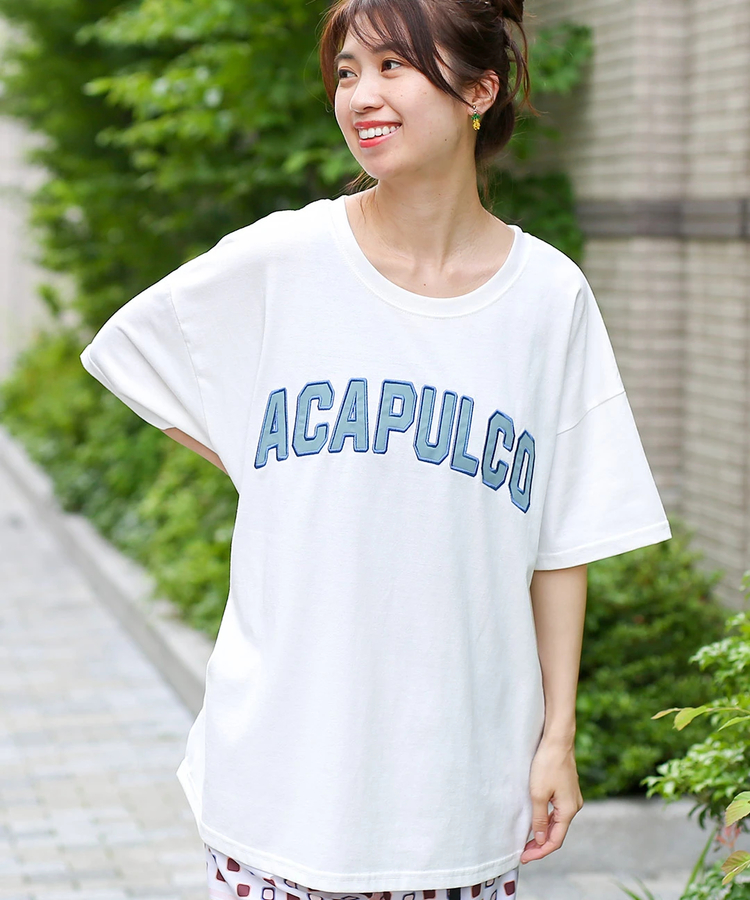 チチカカ |ロゴワッペンTシャツ（大きいサイズ）