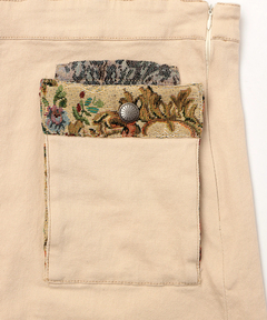 チチカカ |ポケットコットンツイル サロペットスカート