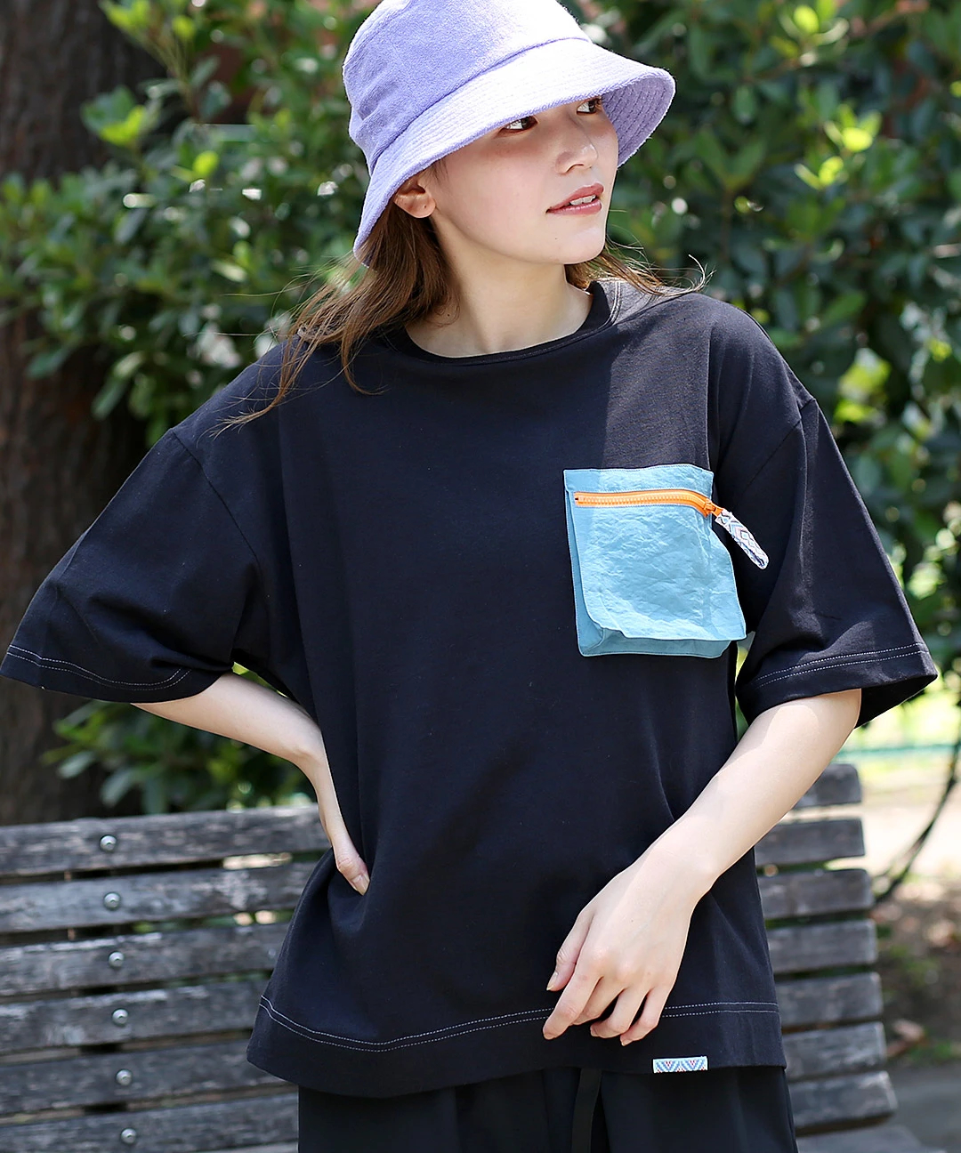 吸汗速乾ポケットプルオーバー / Tシャツ・カットソー | エスニック