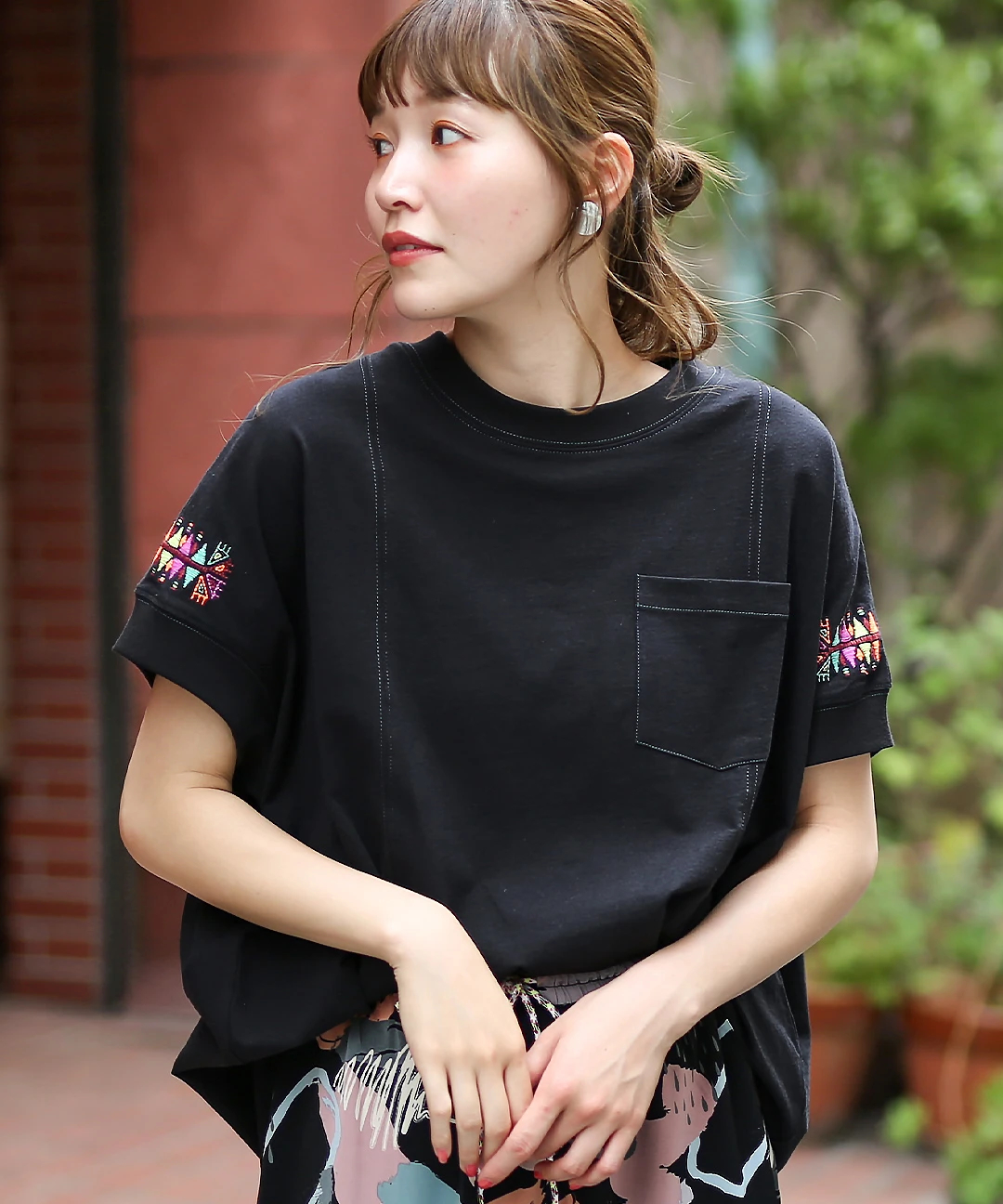 チコ様 11 メッシュミックスニットベスト | 小柄・低身長女性向け
