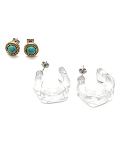 チチカカ |サークルフープセットピアス