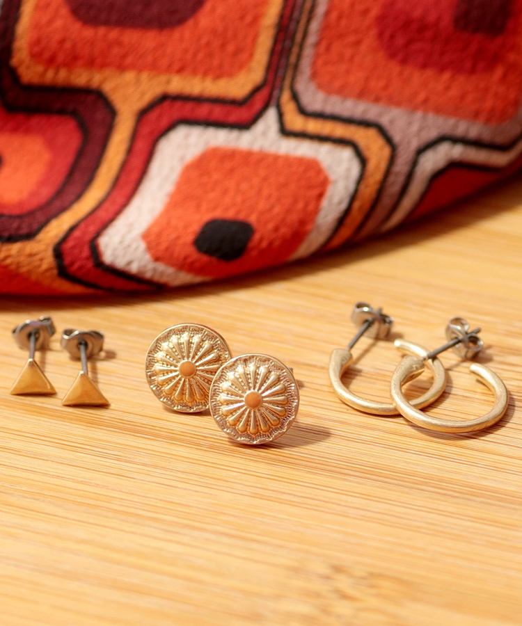 チチカカ |エスニックフープセットピアス