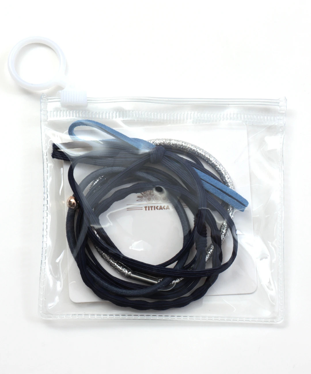 カラフルリボンヘアゴムパッケージセット / ヘアゴム・シュシュ