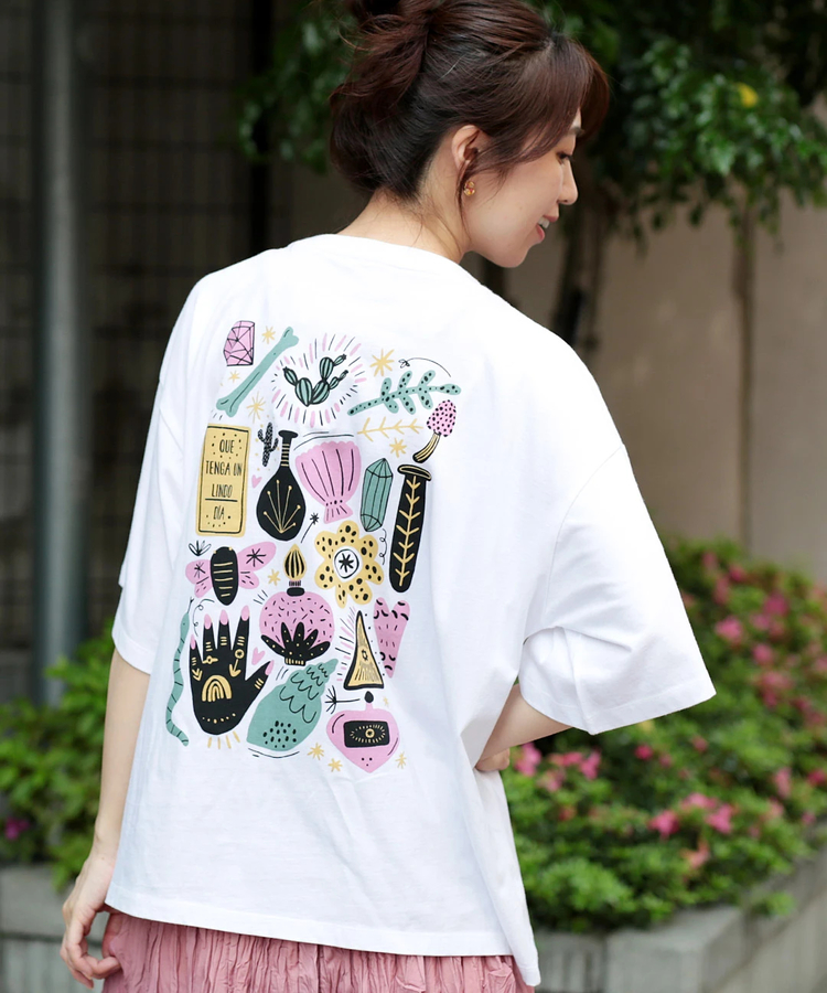 チチカカ |コラージュTシャツ