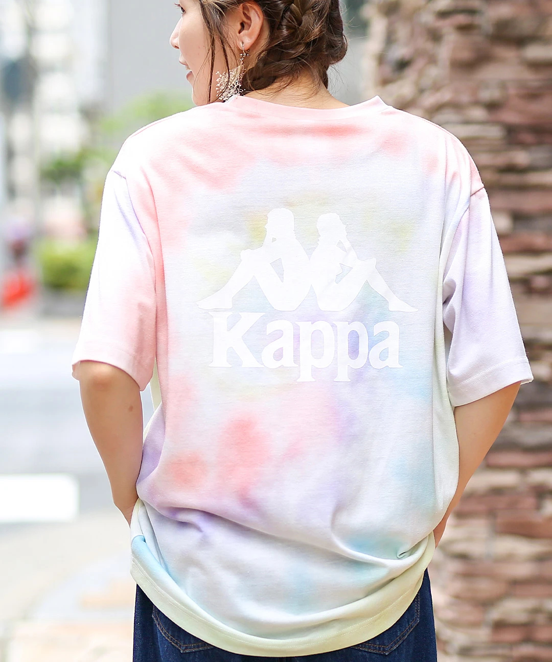 kappa コラボ タイダイプリントTシャツ Tシャツ・カットソー エスニックファッション＆雑貨のチチカカ公式通販サイト