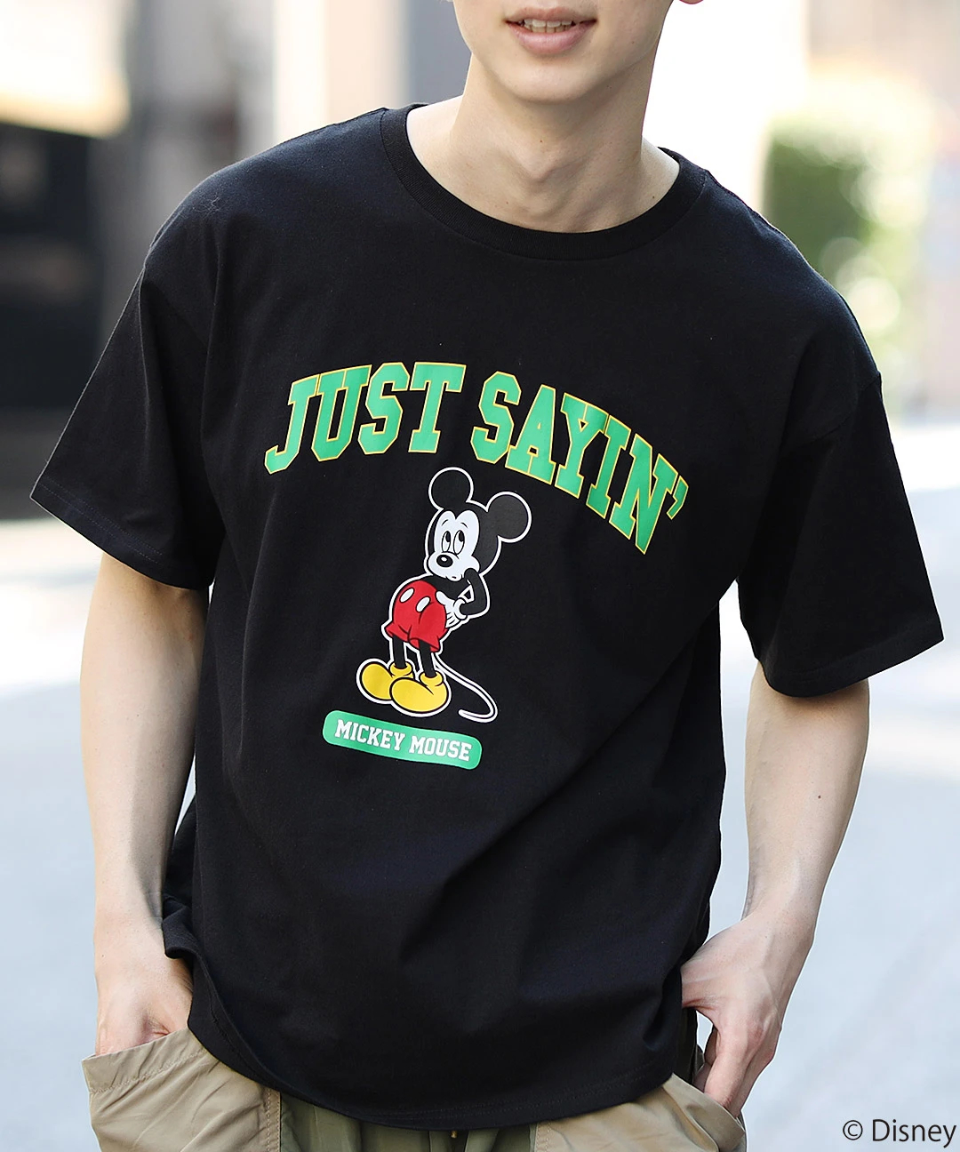 ミッキー“ヴィンテージ風”/プリントTシャツ【WEB限定】 / T